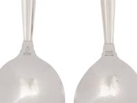 A Group of Six Georg Jensen Acanthus Silver Flatware Articles