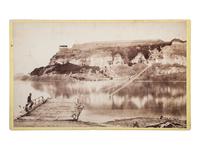 [EARLY PHOTOGRAPHY]. A collection of 13 photographs of Minnesota and Wisconsin, including landmarks, landscape views, transportation scenes, and more.