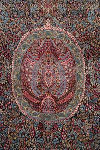 A Kirman Wool Rug