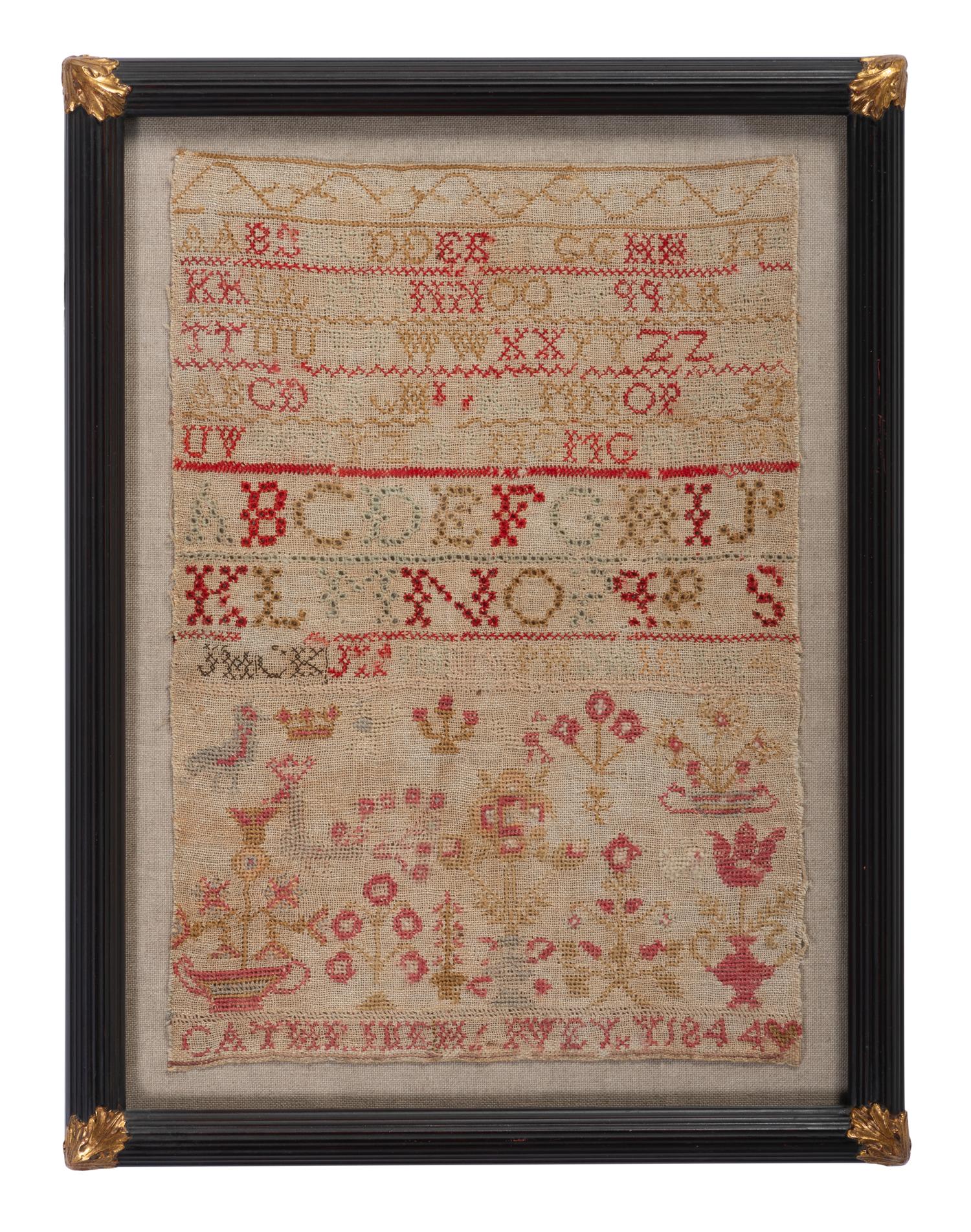 A Needlework Alphabet Sampler