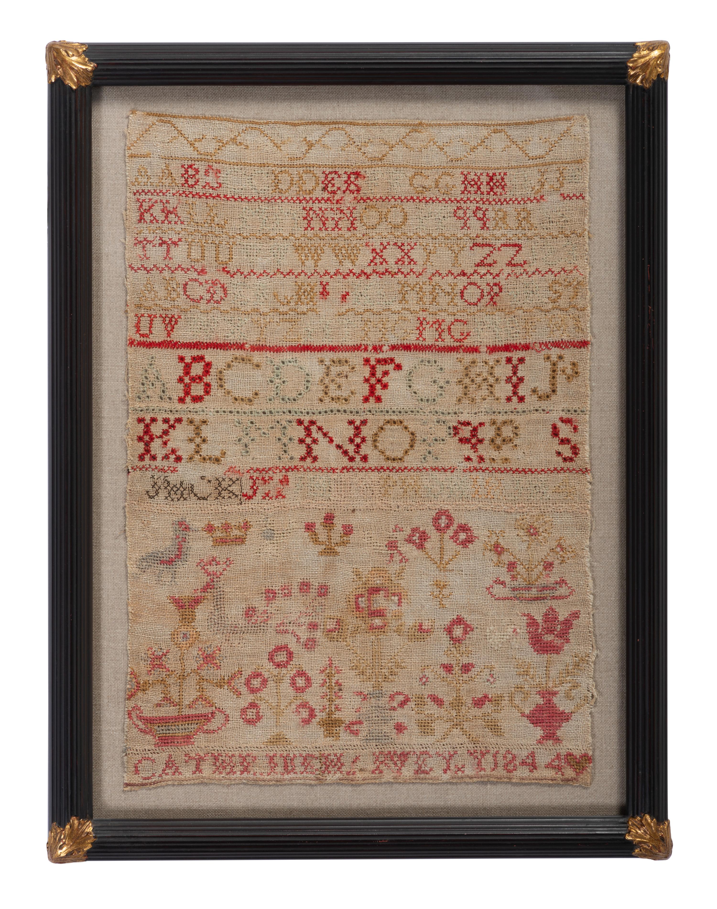 A Needlework Alphabet Sampler