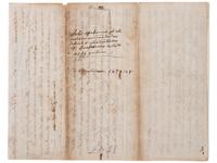 [SLAVERY & ABOLITION]. A group of 4 documents related to the enslavement of individuals in Tennessee, comprising: