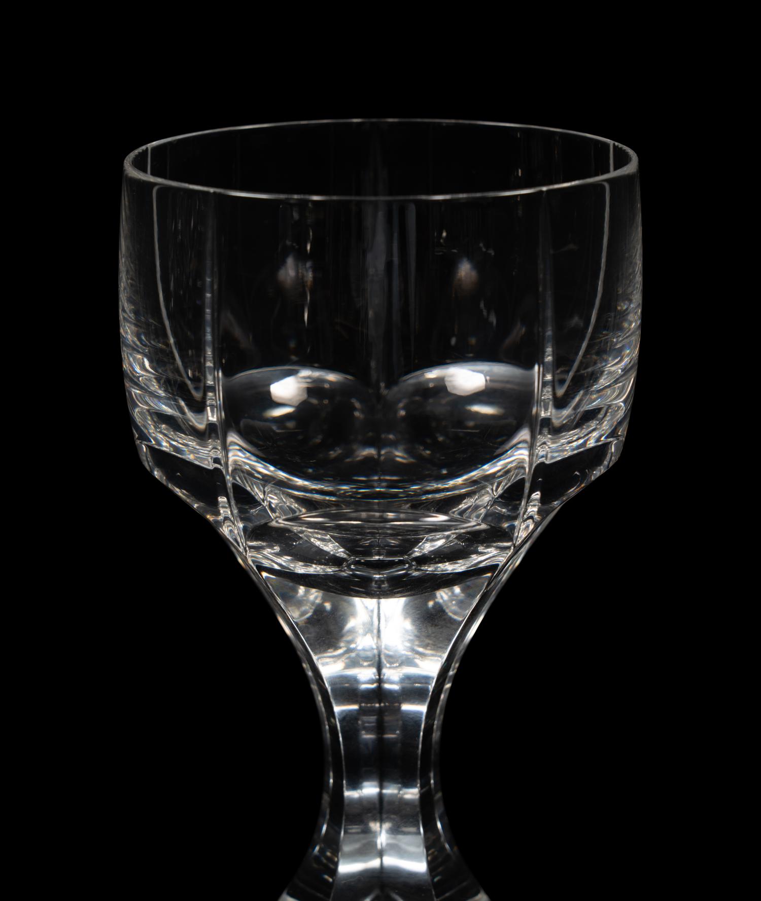 A Set of Baccarat Mercure Stemware