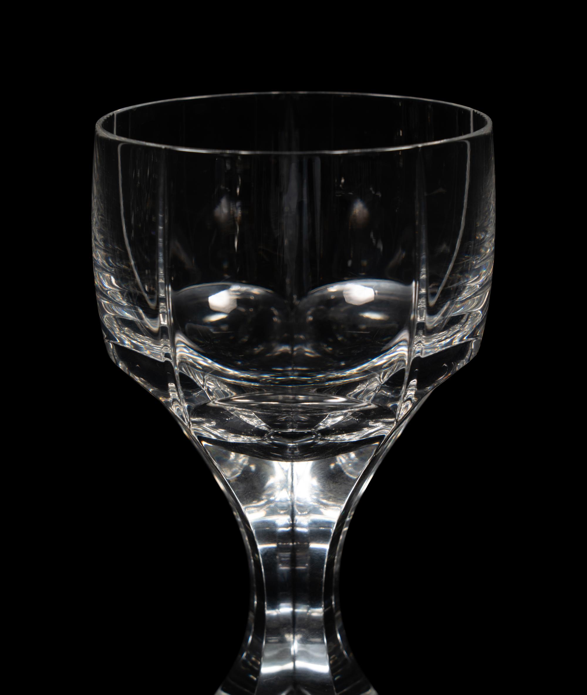 A Set of Baccarat Mercure Stemware