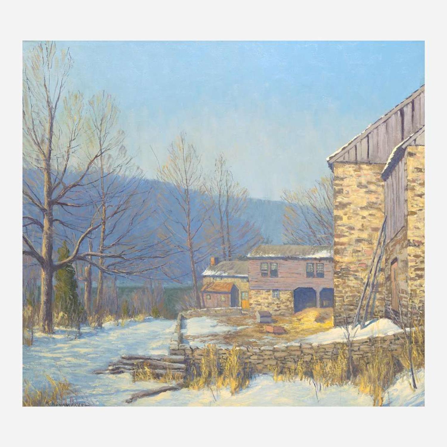 Kenneth R. Nunamaker (American, 1890–1957) The Old Homestead