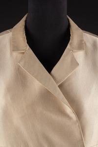 Christian Dior by Marc Bohan Haute Couture Coat, Spring-Summer 1961 — Worn by Dame Olivia de Havilland in "A Gift of Time" with Henry Fonda which opened at the Ethel Barrymore Theatre on Broadway on February 22, 1962.