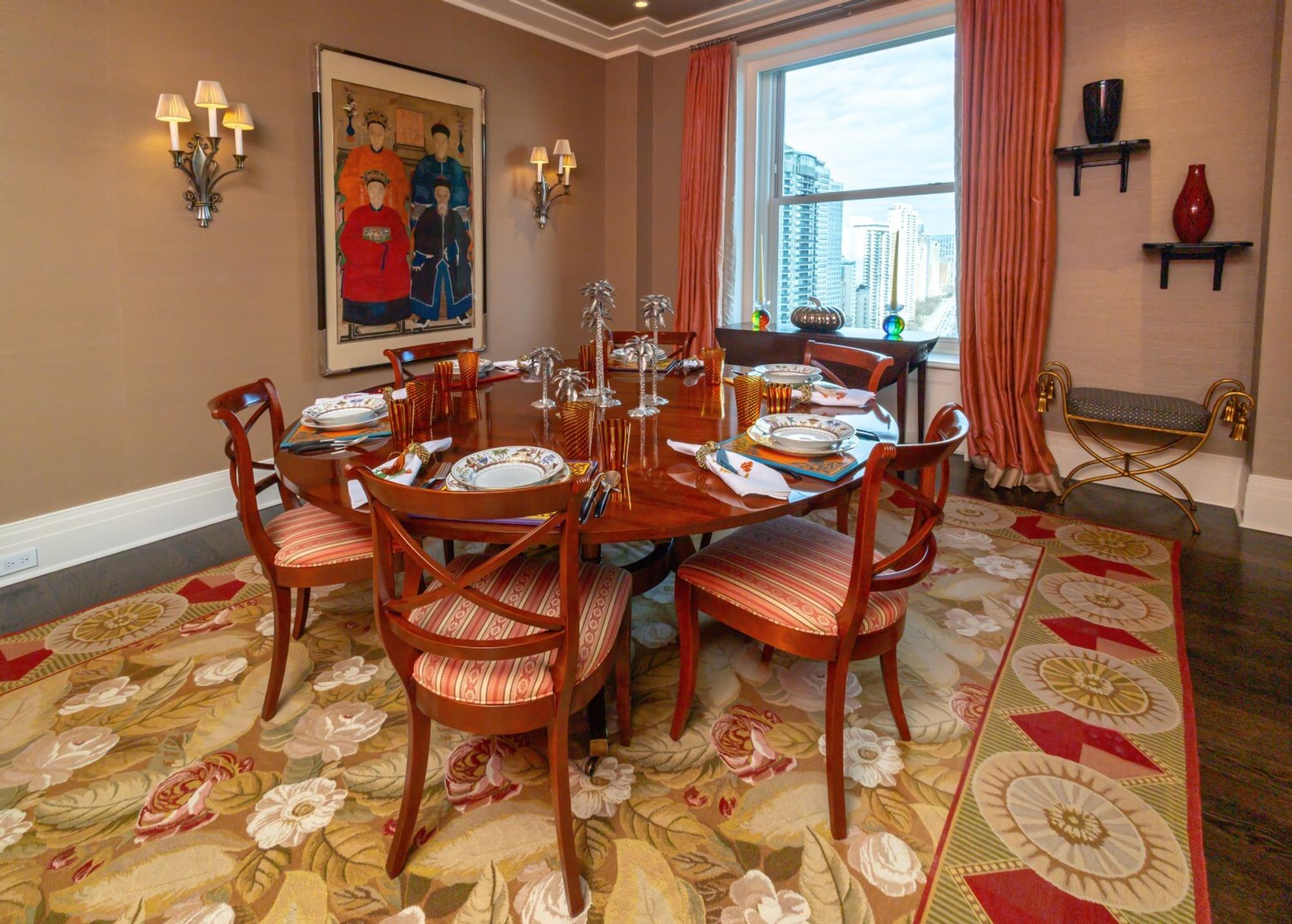 A Portuguese Needlepoint Rug