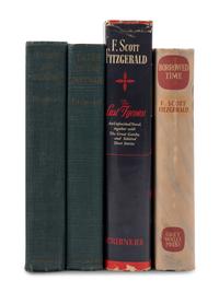 FITZGERALD, F. Scott (1896-1940). A group of 4 FIRST EDITIONS, comprising: