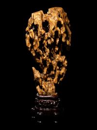 A Chinese Taihu Scholar's Rock
