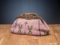 Sioux Beaded Hide Doctor's Bag