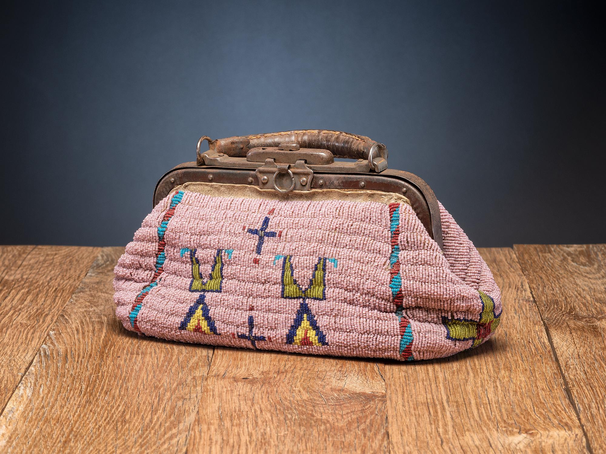 Sioux Beaded Hide Doctor's Bag