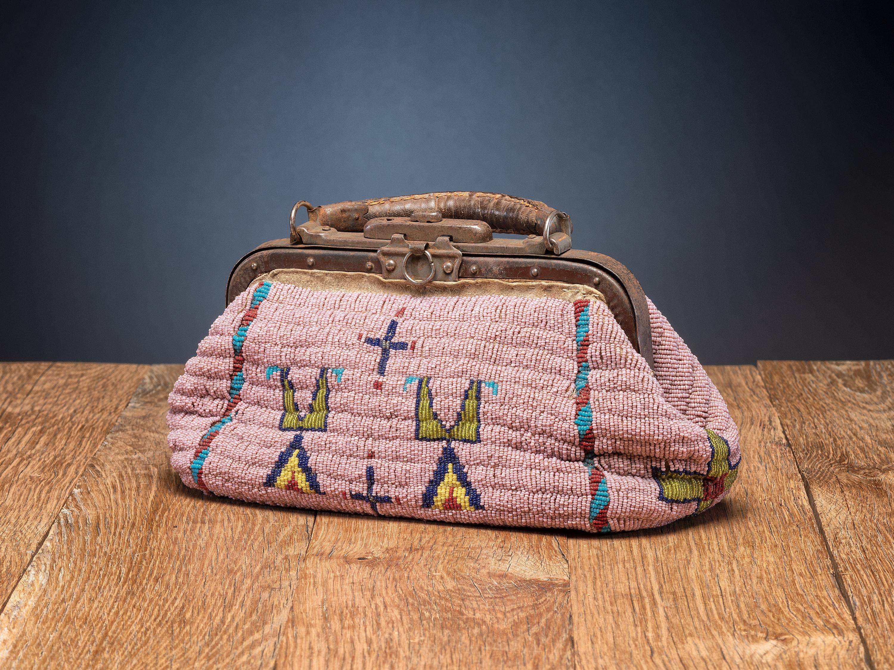 Sioux Beaded Hide Doctor's Bag