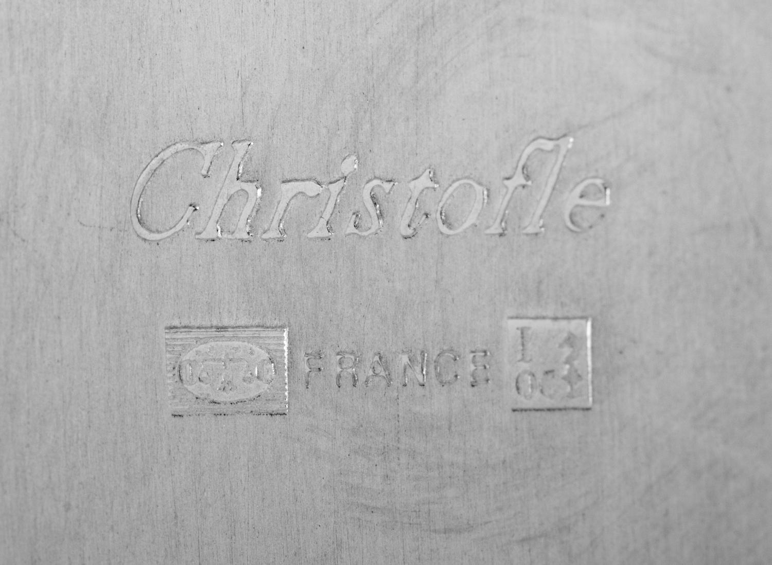 A Christofle Silver-Plate Folio Ice Bucket