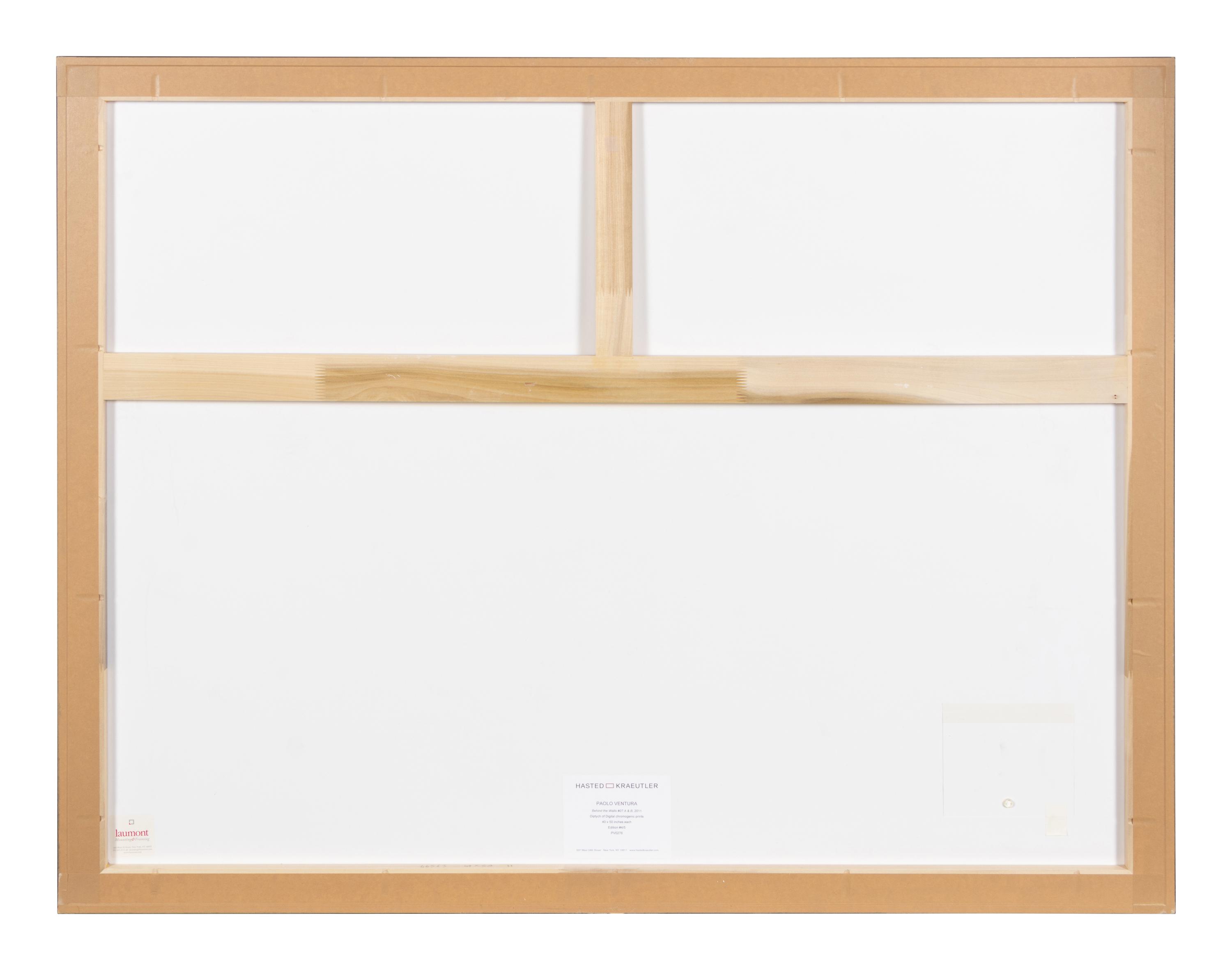 Behind the Walls #07 A & B (diptych)