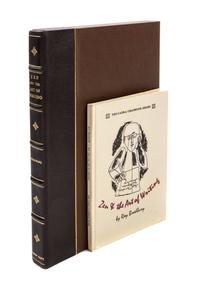 BRADBURY, RAY. Zen and the Art of Writing and The Joy of Writing. Santa Barbara, CA, 1973. Limited, signed.