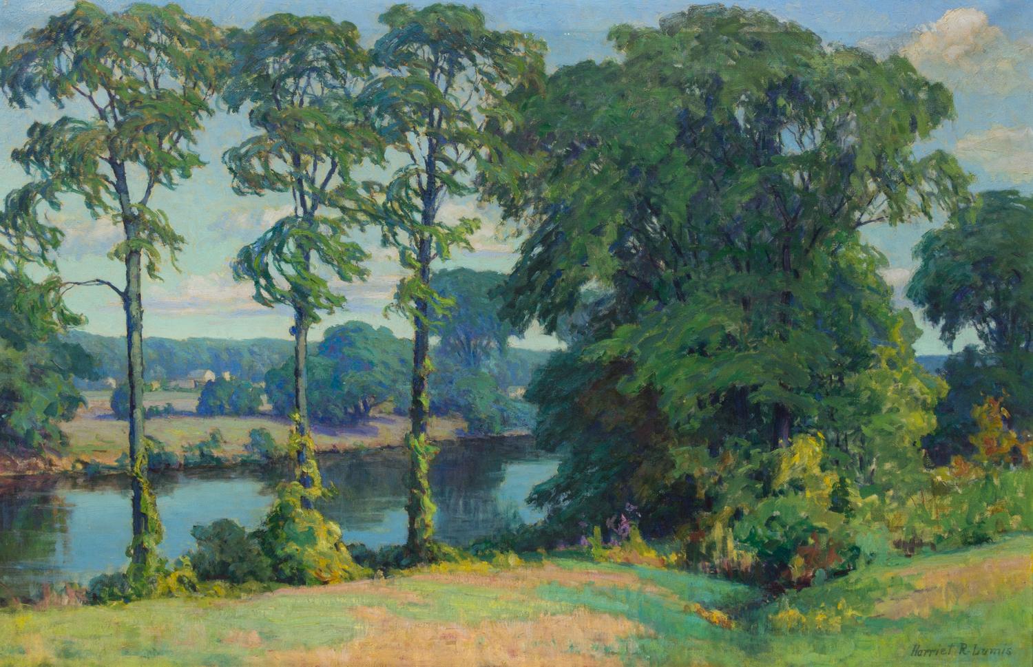 Harriet Randall Lumis, (American, 1870–1953), Along the Agawam