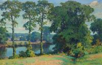 Harriet Randall Lumis, (American, 1870–1953), Along the Agawam