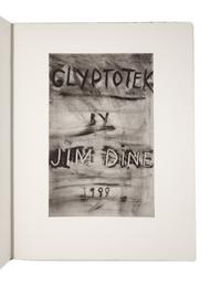 [ARTIST'S BOOK] --DINE, Jim (b. 1945). Glyptotek . New York and London: Pace Editions and Waddington Graphics, 1988.