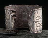 Navajo Wide Ingot Cuff Bracelet