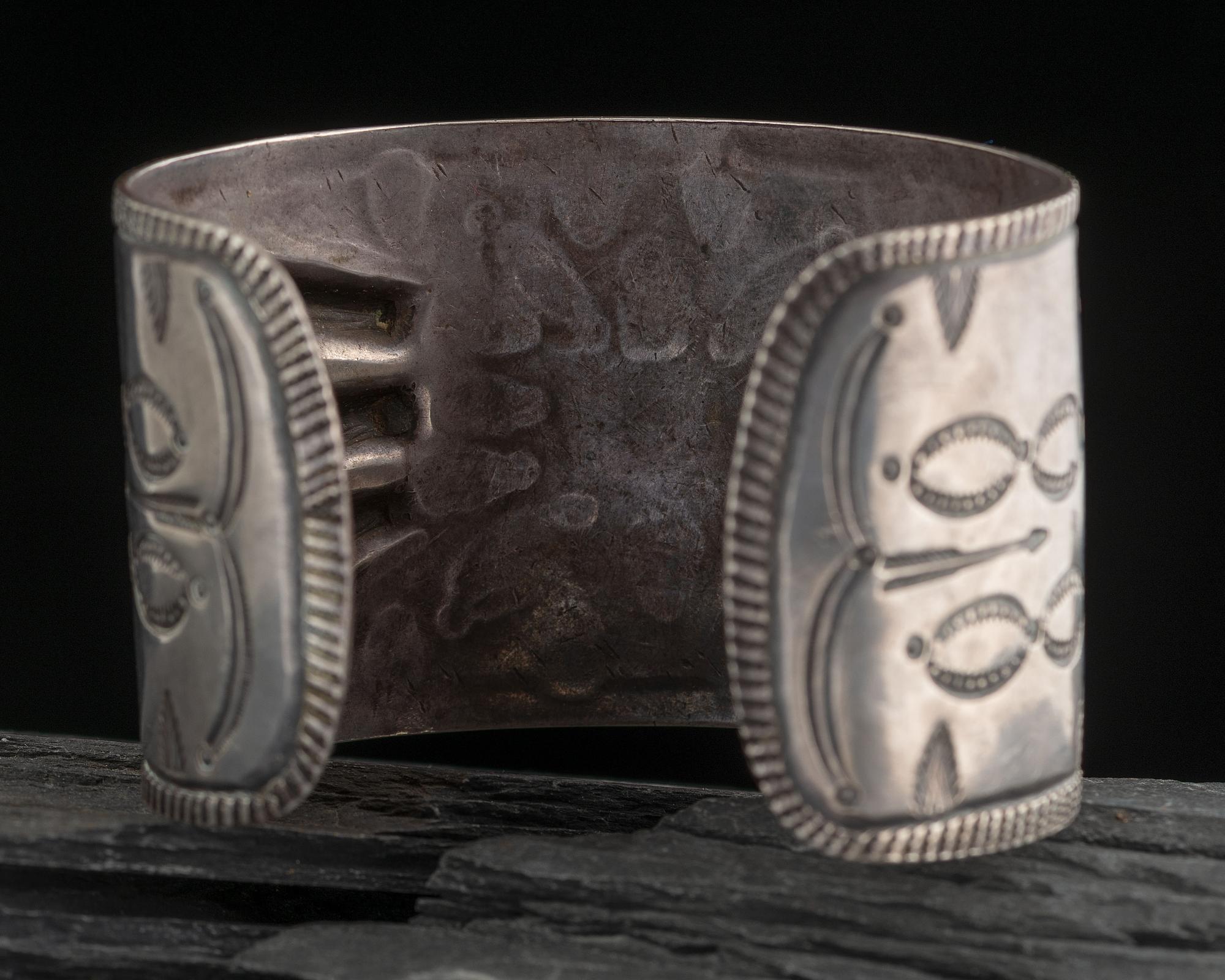 Navajo Wide Ingot Cuff Bracelet