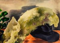 Still Life with Black Hat
