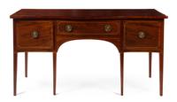 A George III Mahogany Sideboard Height 37 1/2 x width 72 x depth 28 inches. — 19TH CENTURY