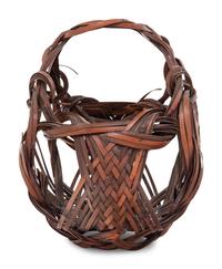 A Bamboo Flower Arranging Basket