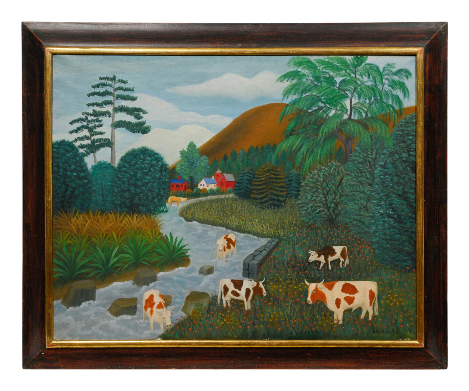 Cows Grazing