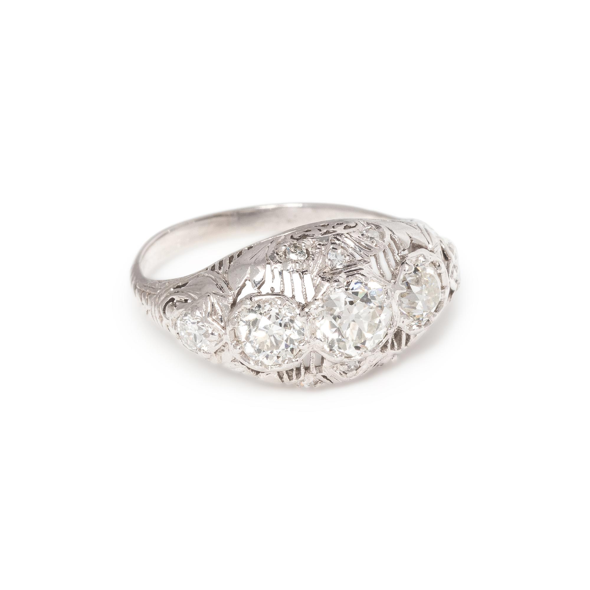 ANTIQUE, DIAMOND RING