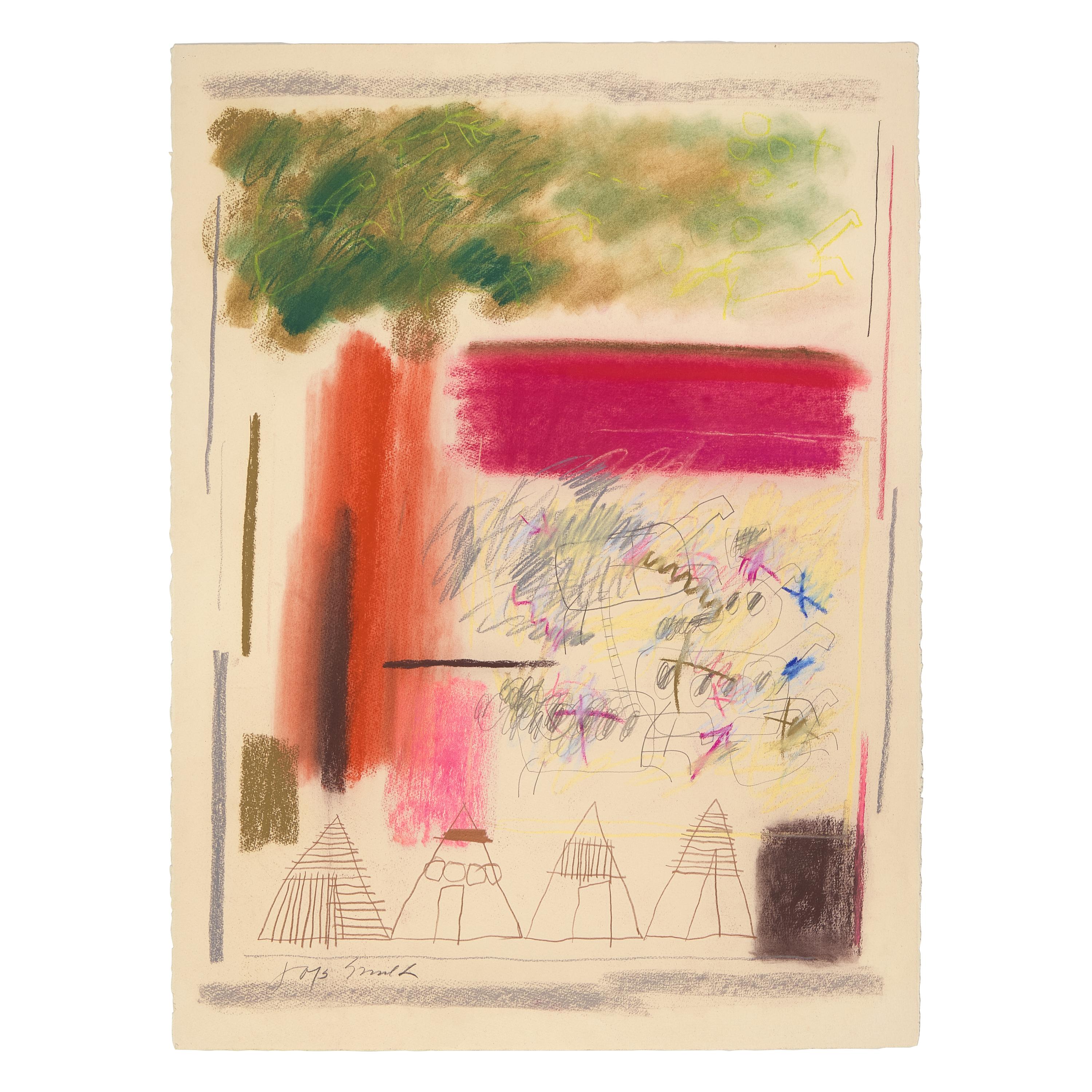 Jaune Quick-to-See Smith (Confederated Salish/Kootenai, 1940-2025) — Untitled