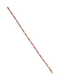 RUBY AND DIAMOND BRACELET