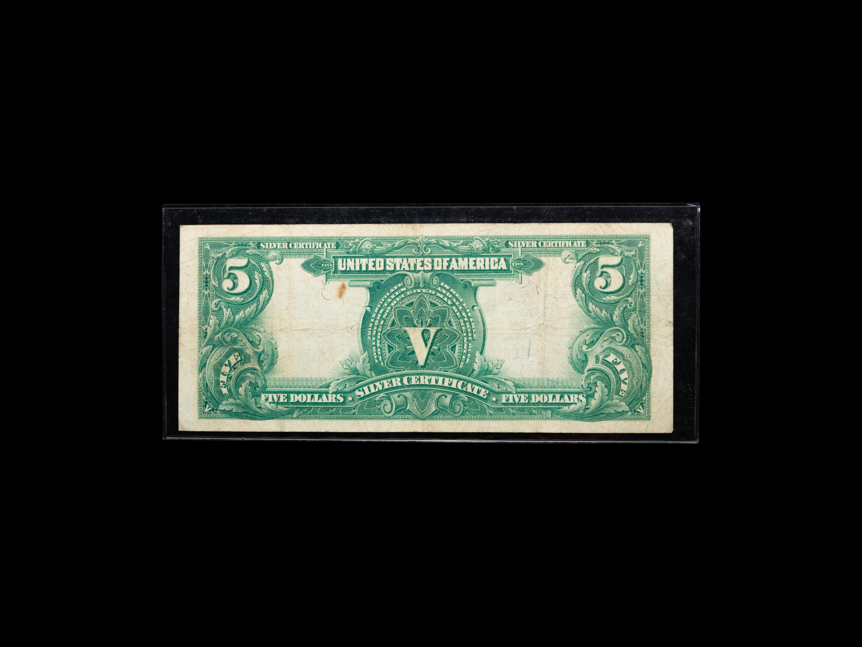A Series 1899 Indian Chief $5 Silver Certificate