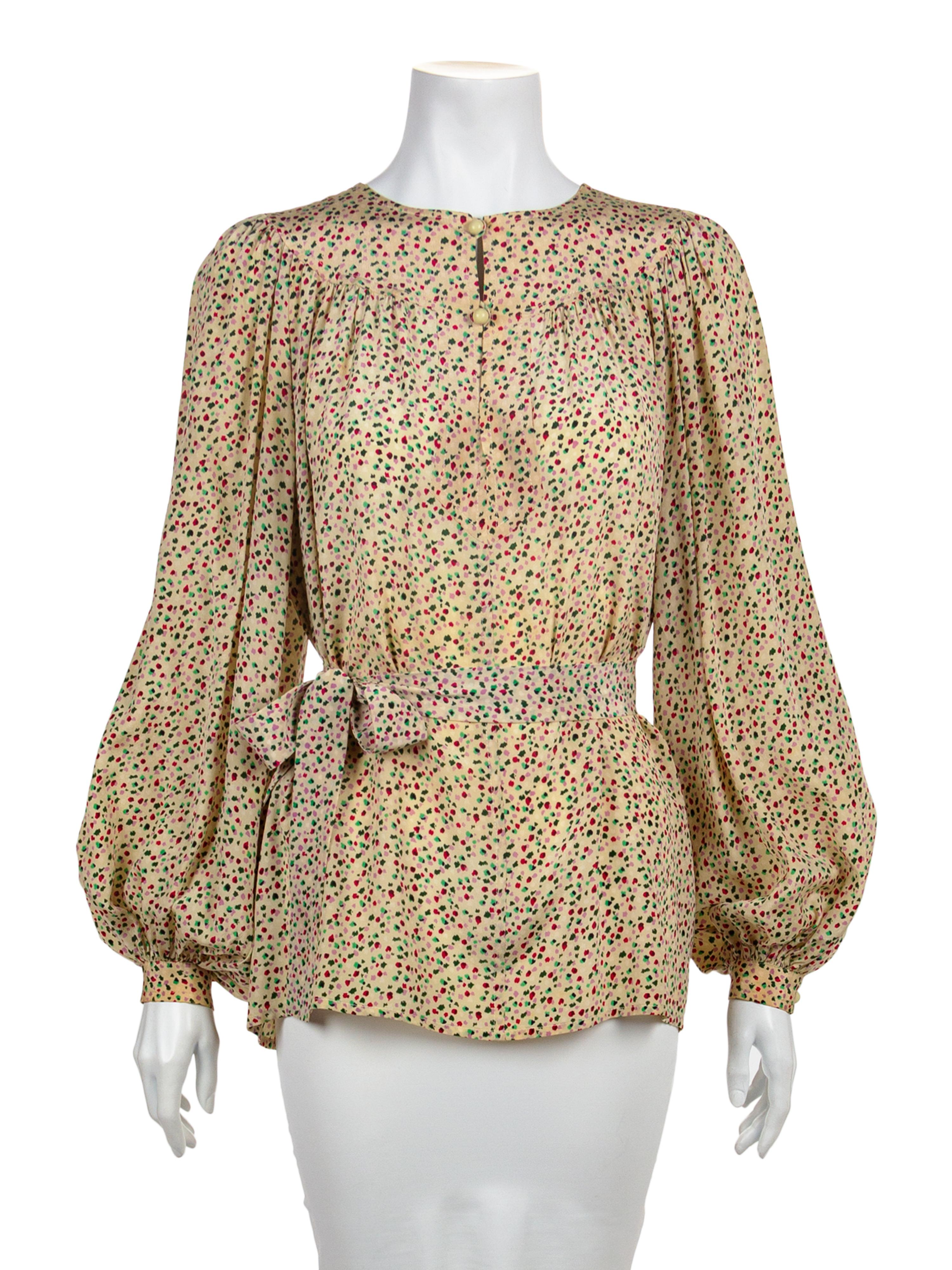 Two Size 10 Ungaro Blouses, 1980-90s