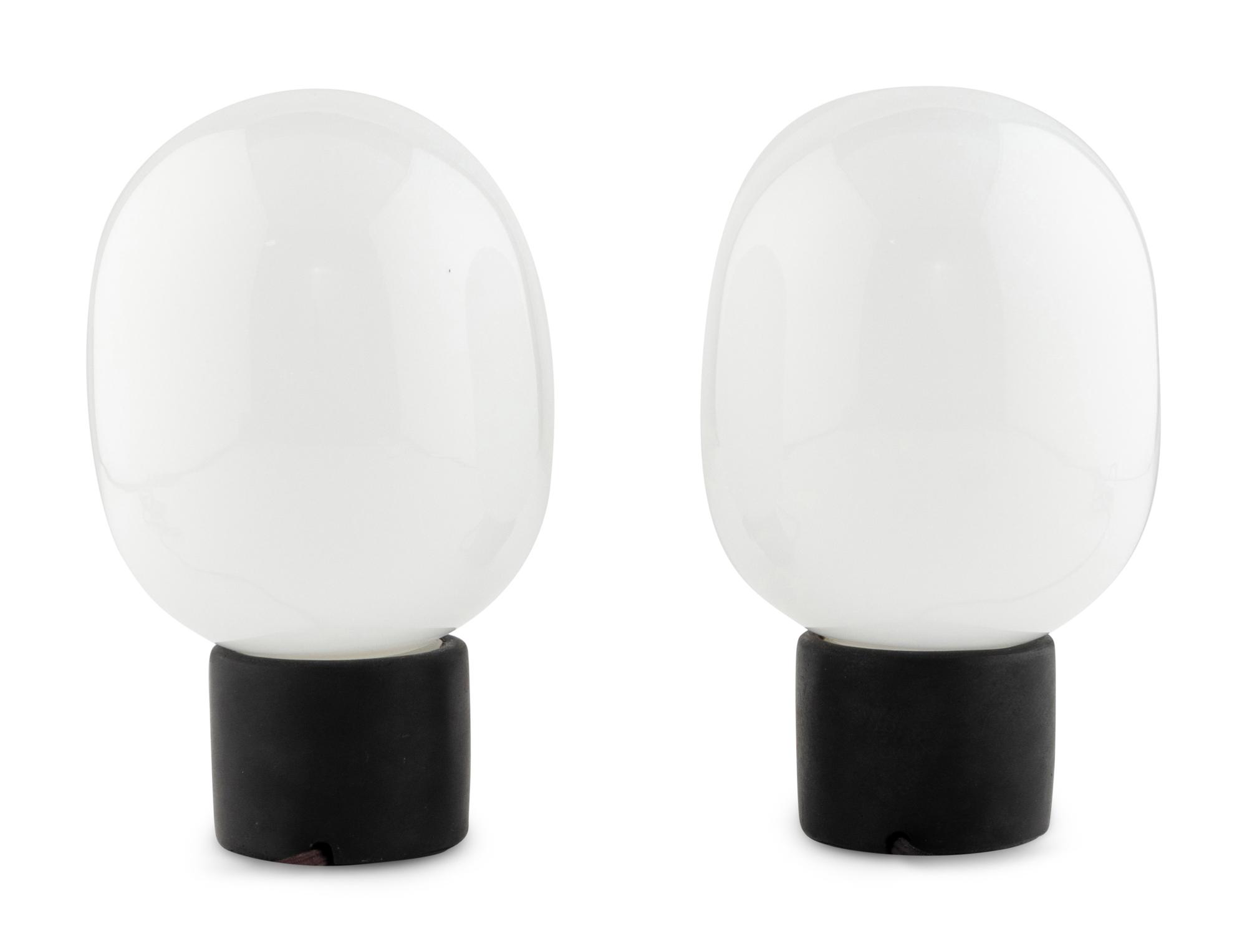 A Pair of Danish Modernist Table Lamps