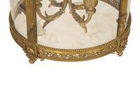 A Louis XVI Style Gilt Bronze Hall Lantern
