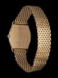 CARTIER, 18K YELLOW GOLD 'TORTUE' WATCH