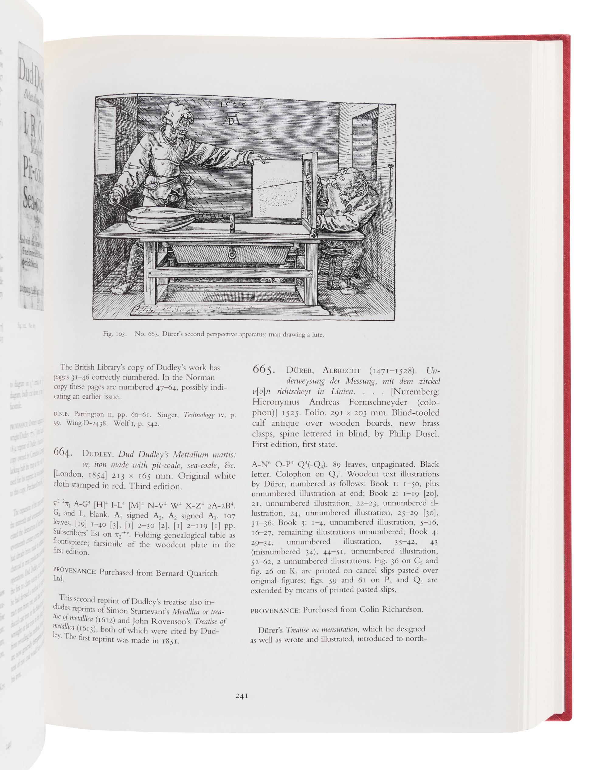 [BIBLIOGRAPHY AND SALE CATALOGUES] -- A group of 4 reference works in 13 volumes, comprising: