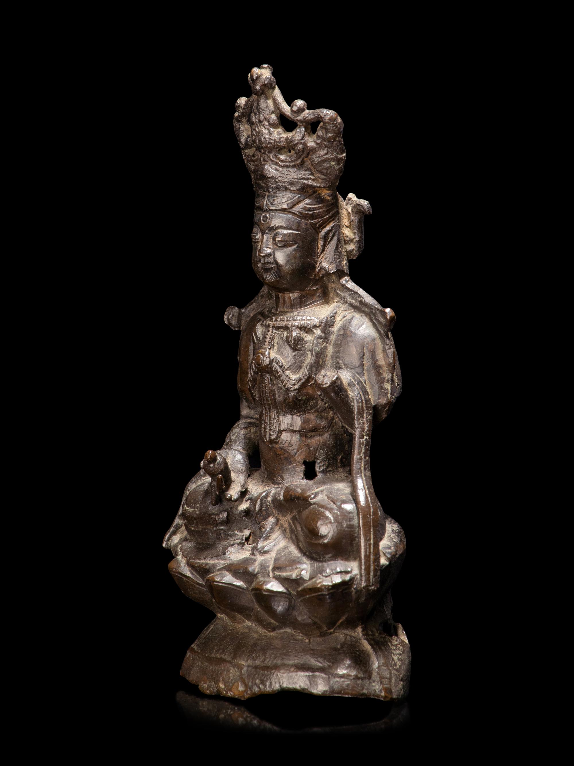 Three Asian Bronze Figures
