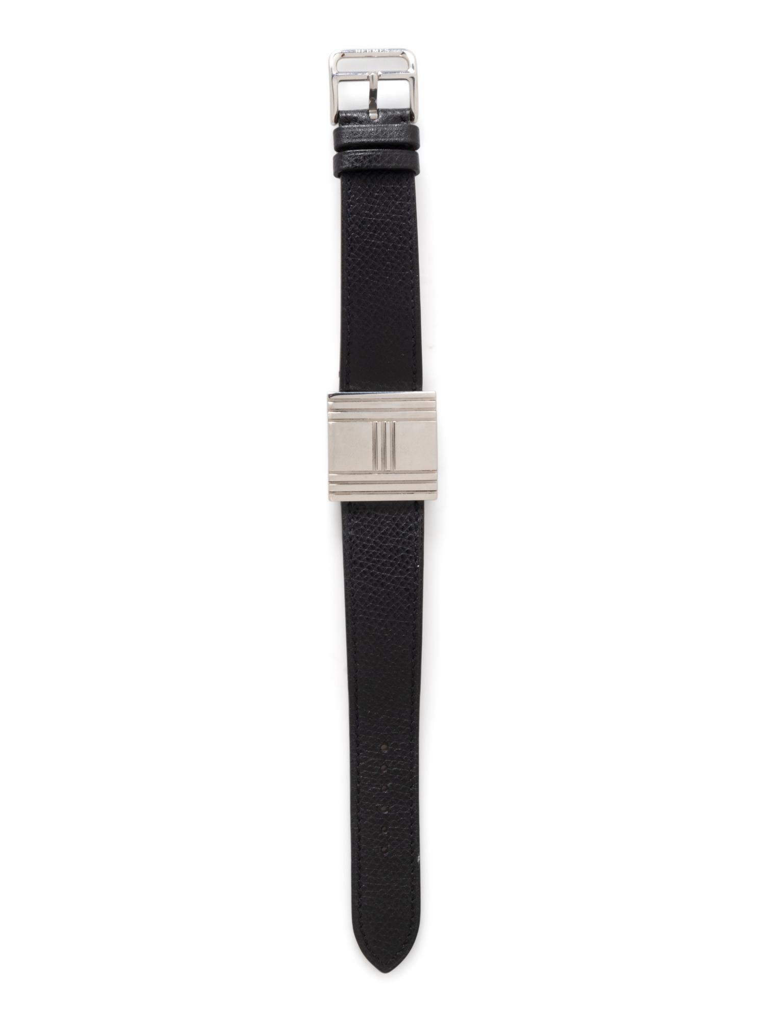 Hermès, Stainless Steel 'Glissade' Watch