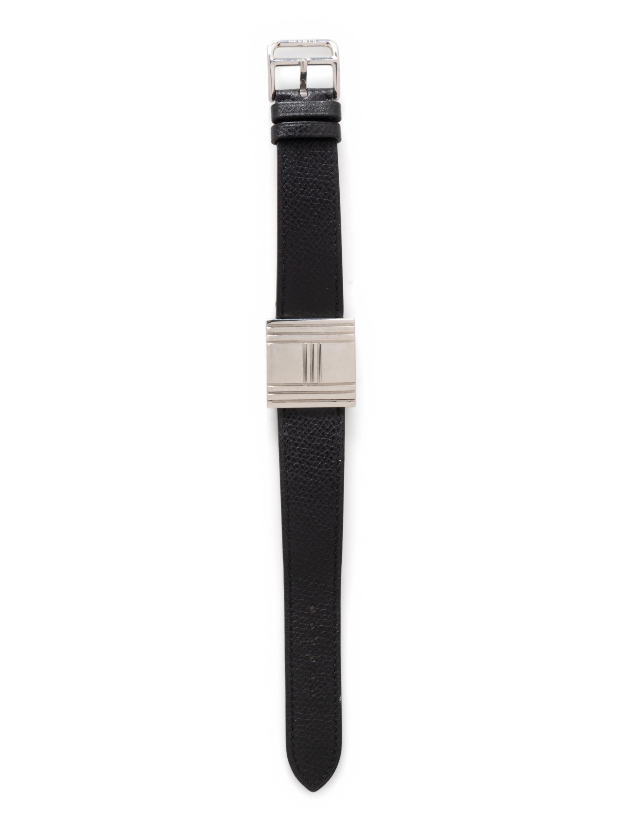 Hermès, Stainless Steel 'Glissade' Watch