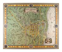 [MAPS & ATLASES - CHICAGO]. A group of Chicago maps, comprising: