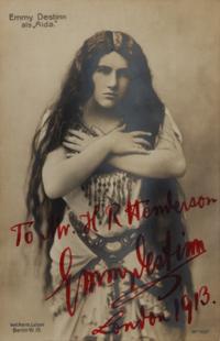 A Group of 6 Signed Photographs of Opera Singers from the 1910s