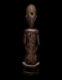 Four African Wood Figures