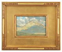 Landscape, Eastern Oregon (Clouds and Mountains) , 1908