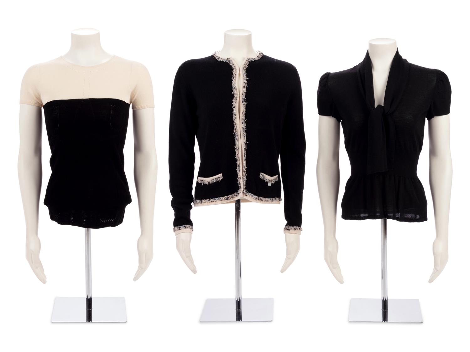 Three Chanel Knit Tops, 2003-2007