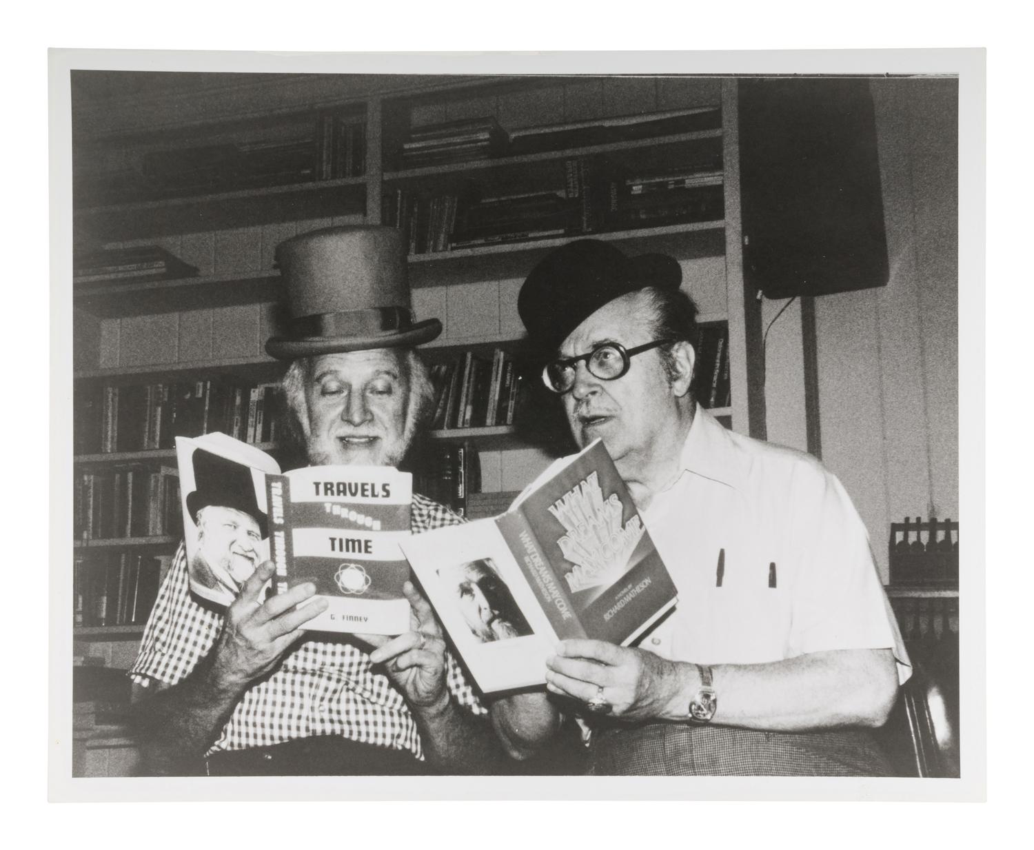 [ACKERMAN, FORREST J. (1916-2008)]. A large archive of photographs from the personal collection of Forrest J. Ackerman, including many inscribed photographs from various authors and celebrities.