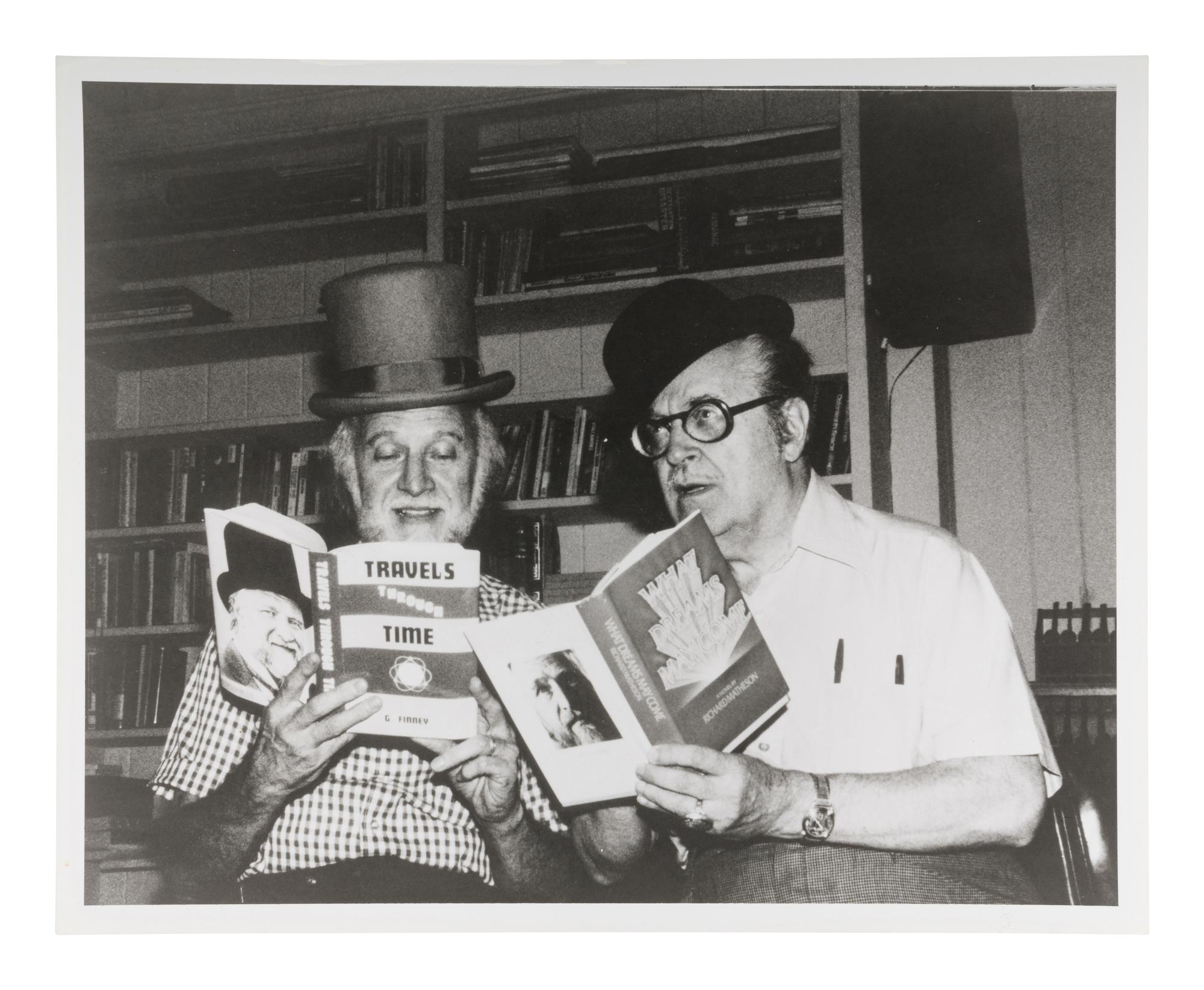 [ACKERMAN, FORREST J. (1916-2008)]. A large archive of photographs from the personal collection of Forrest J. Ackerman, including many inscribed photographs from various authors and celebrities.