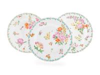 Three Chelsea Porcelain Plates — C. 1760