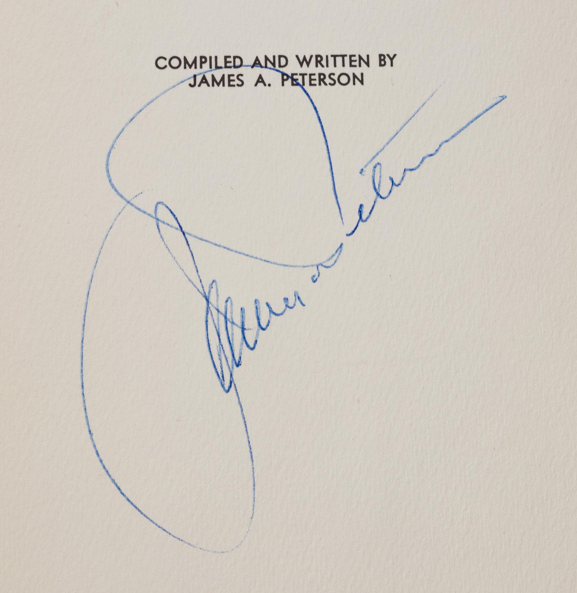 A Rare Signed Edition The Four Horsemen of Notre Dame by James A. Peterson Autographed by all of The Four Horsemen (Beckett Authentication Services BAS Certified),