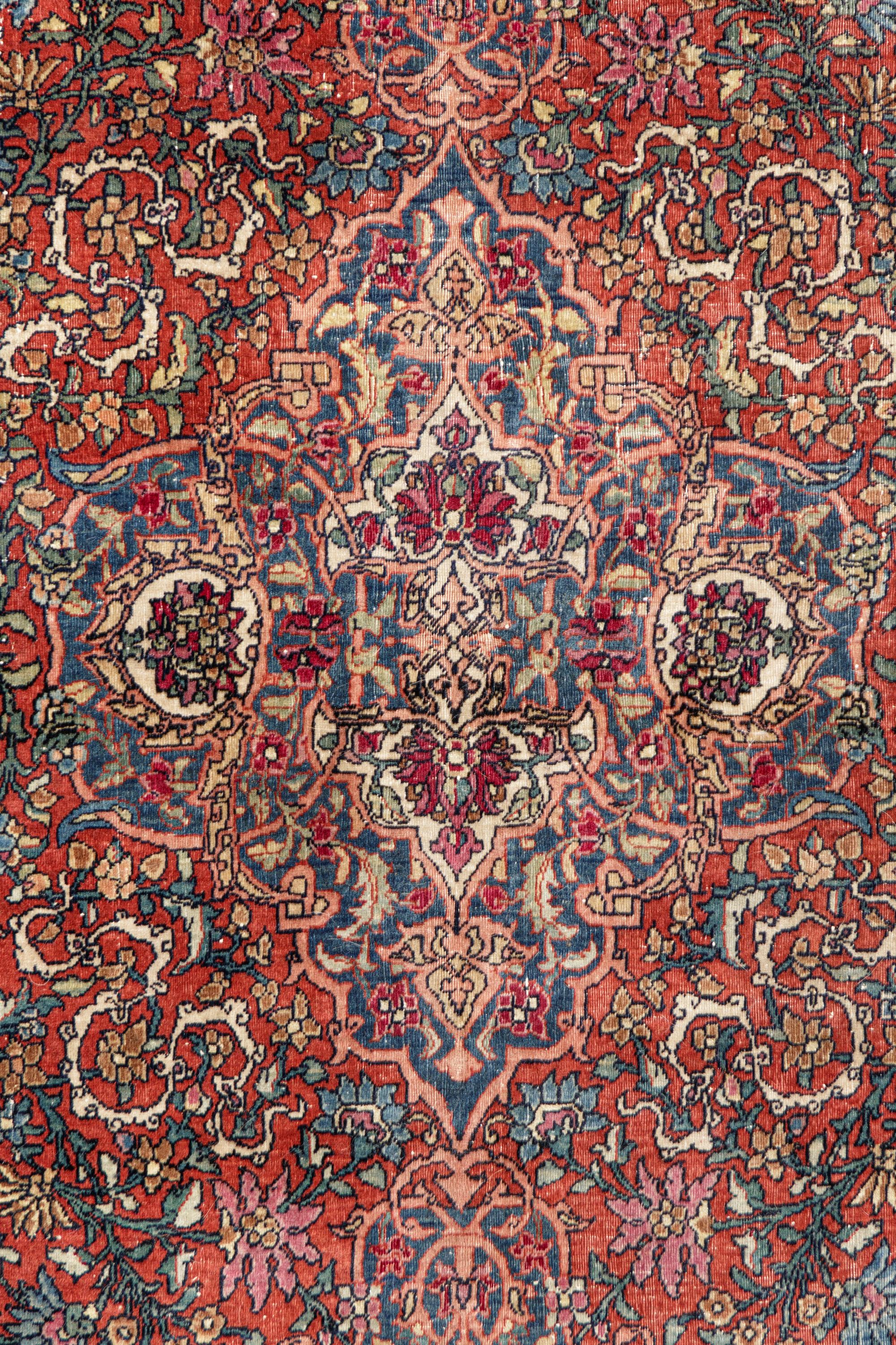 A Kirman Wool Rug